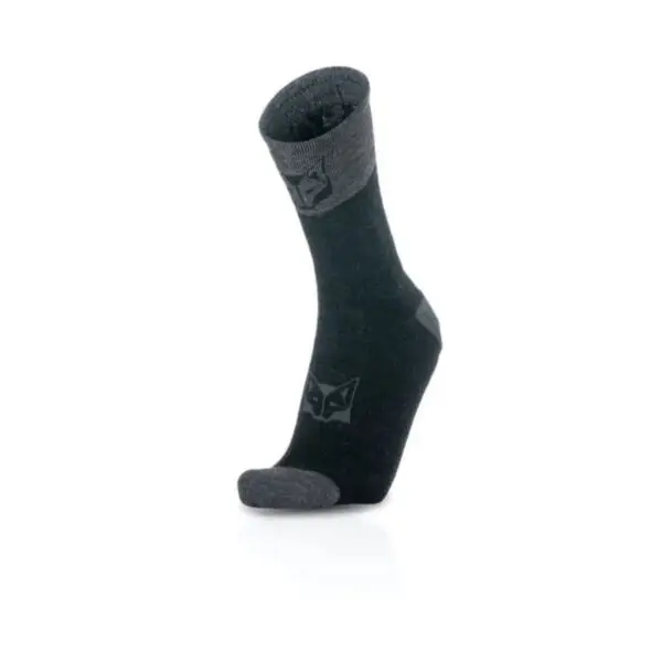 CALCETINES LANA MERINA HIGH CUT GRAY ROCK