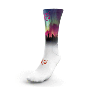 CALCETINES SUBLIMADOS RUNNING AURORAS BOREALES