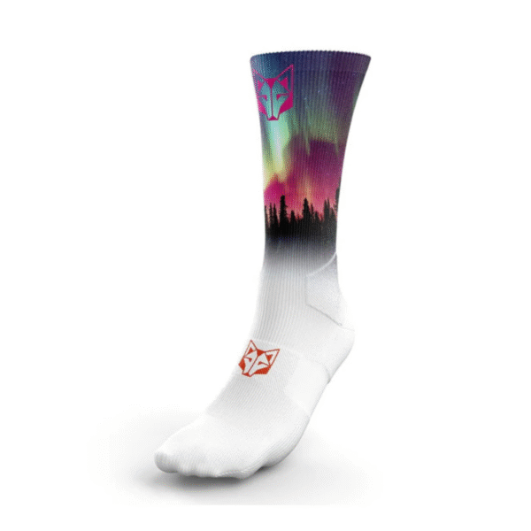 CALCETINES SUBLIMADOS RUNNING AURORAS BOREALES