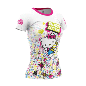 CAMISETA  MANGA CORTA NIÑA Y MUJER HELLO KITTY SWEET (OUTLET)