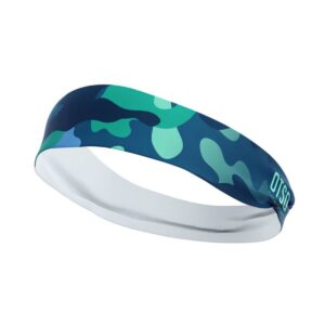 CINTA DE CABEZA CAMO BLUE 12CM
