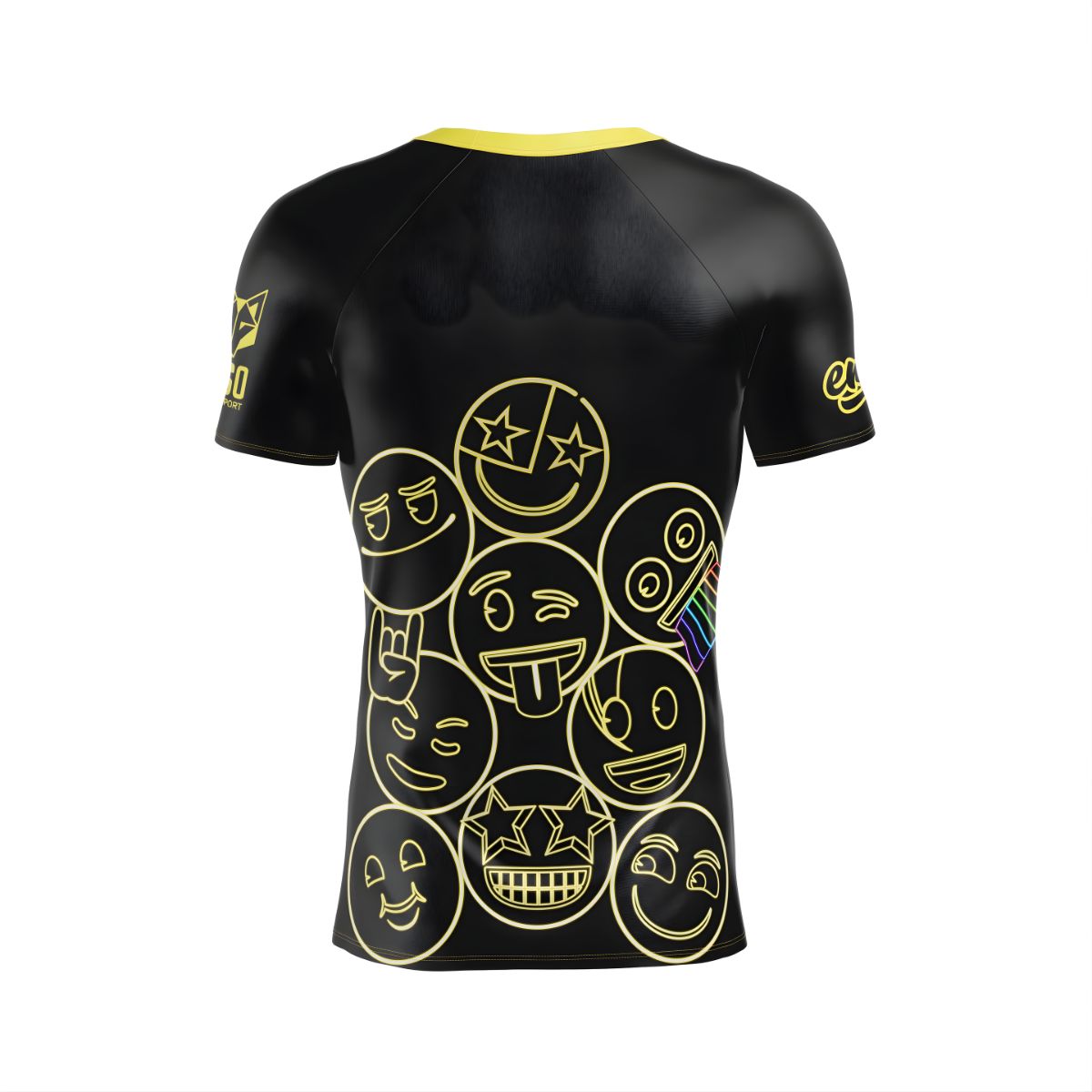 CAMISETA MANGA CORTA HOMBRE EMOJI NEON FACES - Image 2
