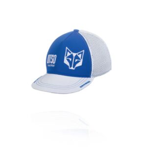 GORRA SNAPBACK ELECTRIC BLUE AND WHITE