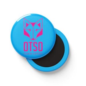 IMAN PORTADORSAL LIGHT BLUE AND FLUO PINK