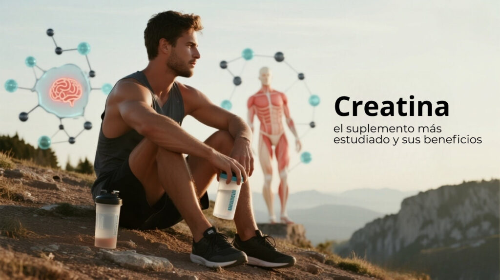 Creatina: el suplemento más estudiado y sus beneficios