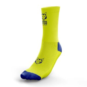 Calcetines Multisport Medium Cut - Flooow fluo yellow & electric blue