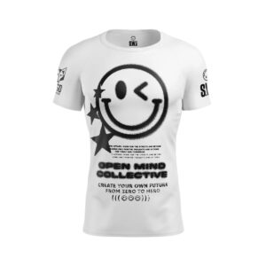 Camiseta manga corta hombre - S.W.Smiley Airbrushed Infinity